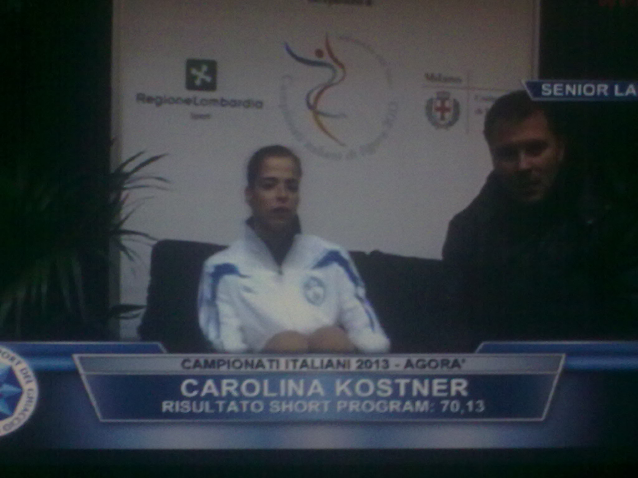 Carolina Kostner ai campionati italiani 2013 3Lz, 2A, 3F/2T/, 3Lo, 3T/2T, 3S/2T, 3S 143,56 punti!!!!